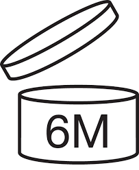 Simbol PAO: 6M, recipient deschis