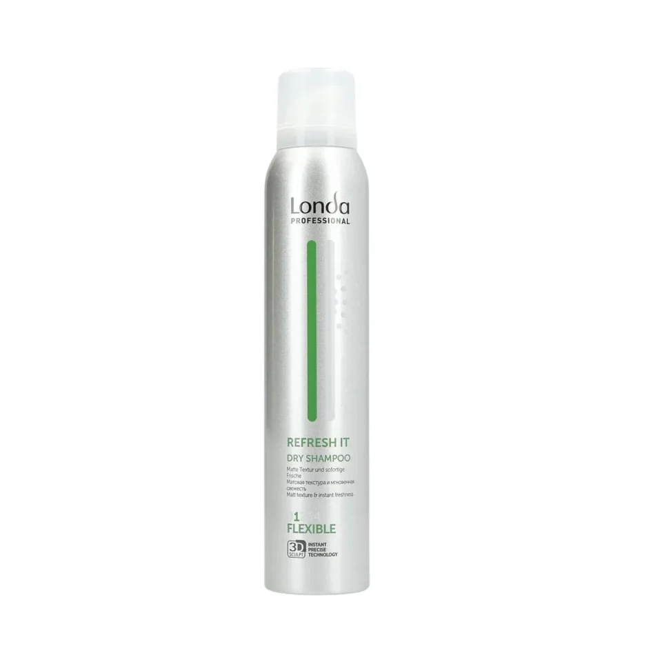 Șampon uscat pentru prospețime și textură mată, Londa Professional, Refresh It, 180 ml