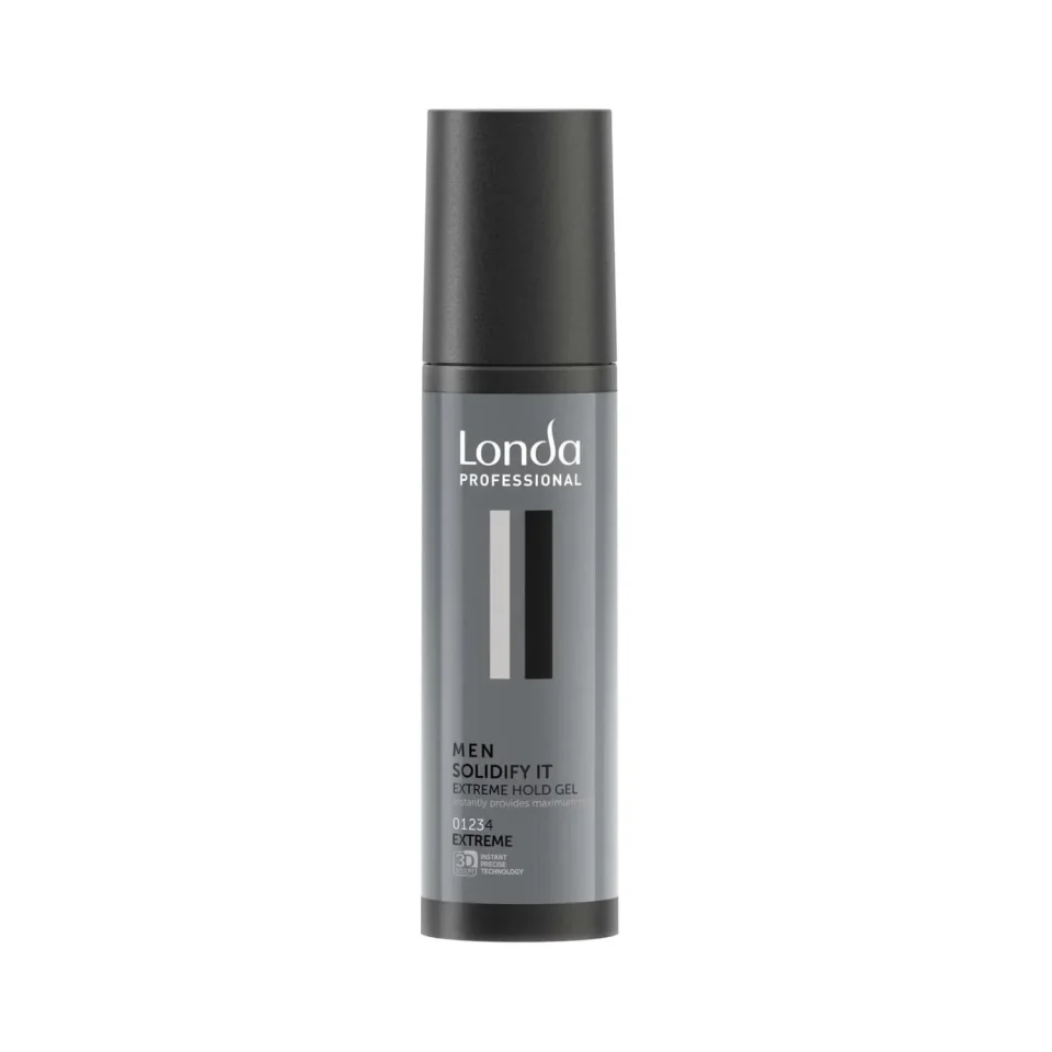 Gel de păr cu fixare extremă, Londa Professional, Solidify It, 100 ml