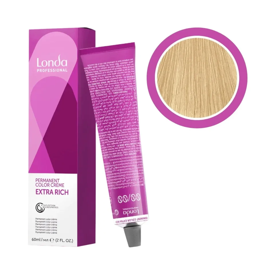 Vopsea permanentă, Londa Professional, Londacolor 9/38 Blond Luminos Auriu Perlat, 60 ml