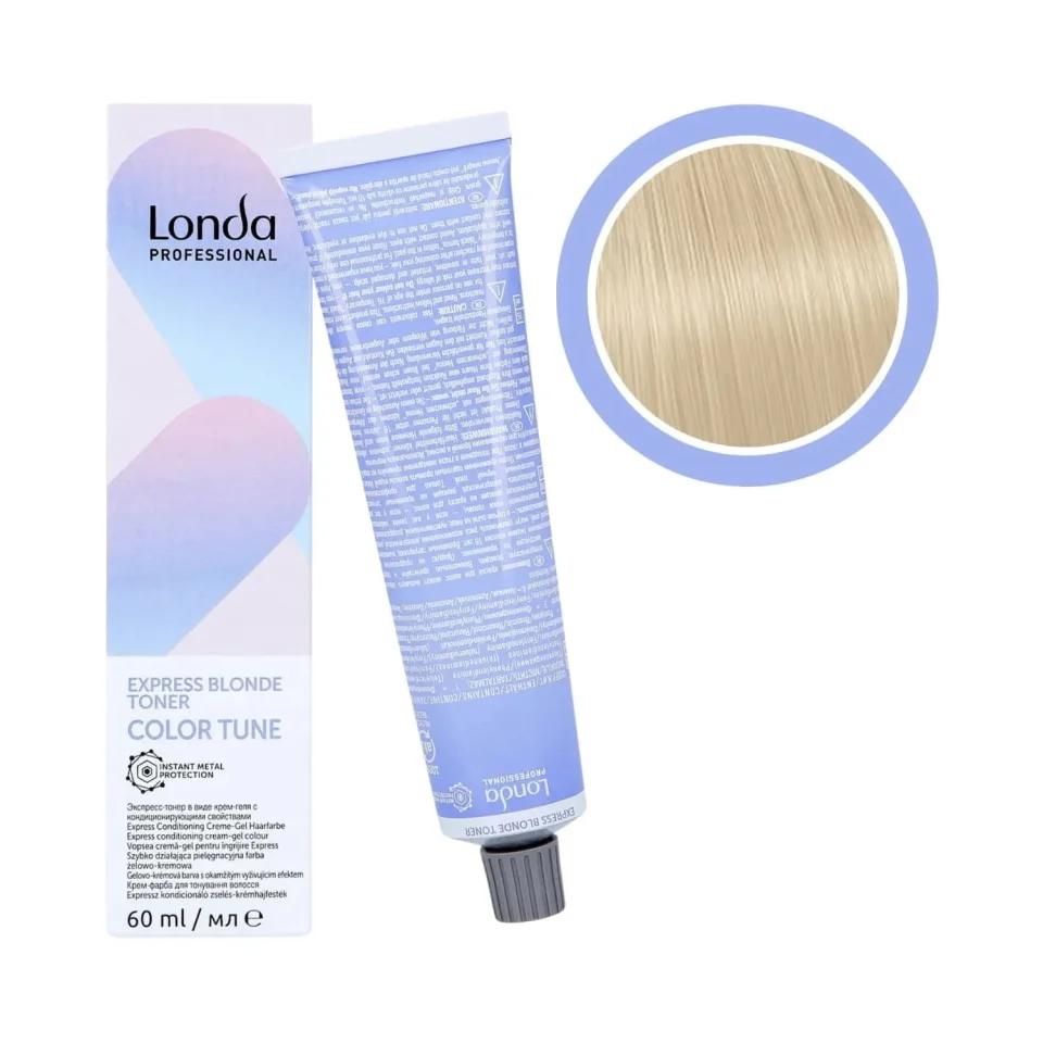 Toner expres pentru blond, Londa Professional, Color Tune Express Blonde Toner /07 Sunny Sand, 60 ml