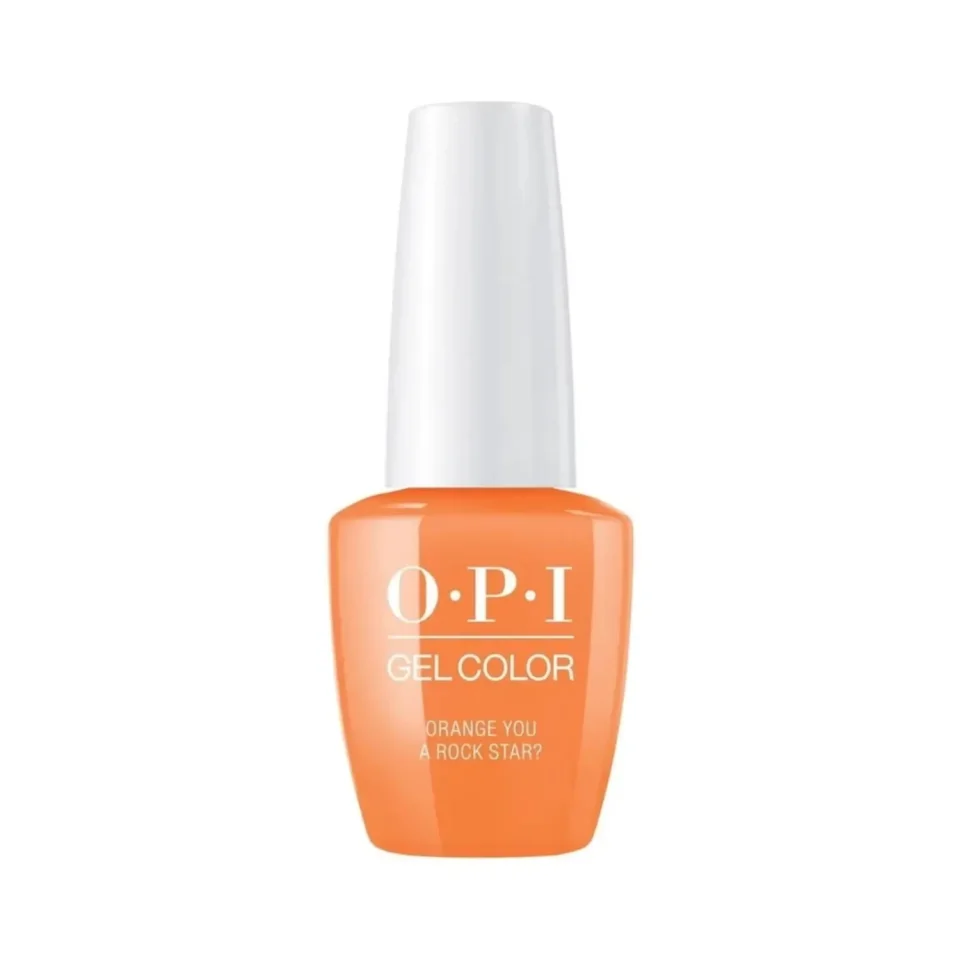 Oja semipermanenta, Opi, Gel Color Orange You a Rock Star, 15ml