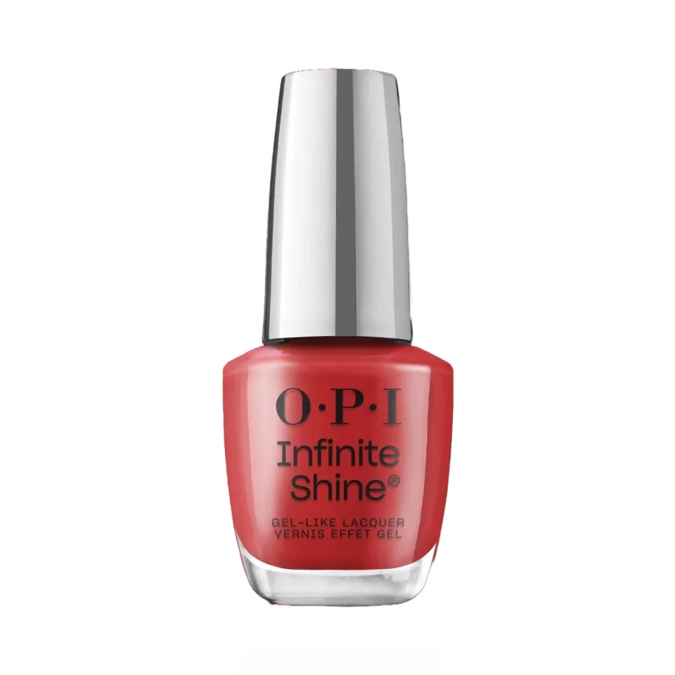Lac de unghii cu efect de gel, Opi, IS Big Apple Red™, 15ml