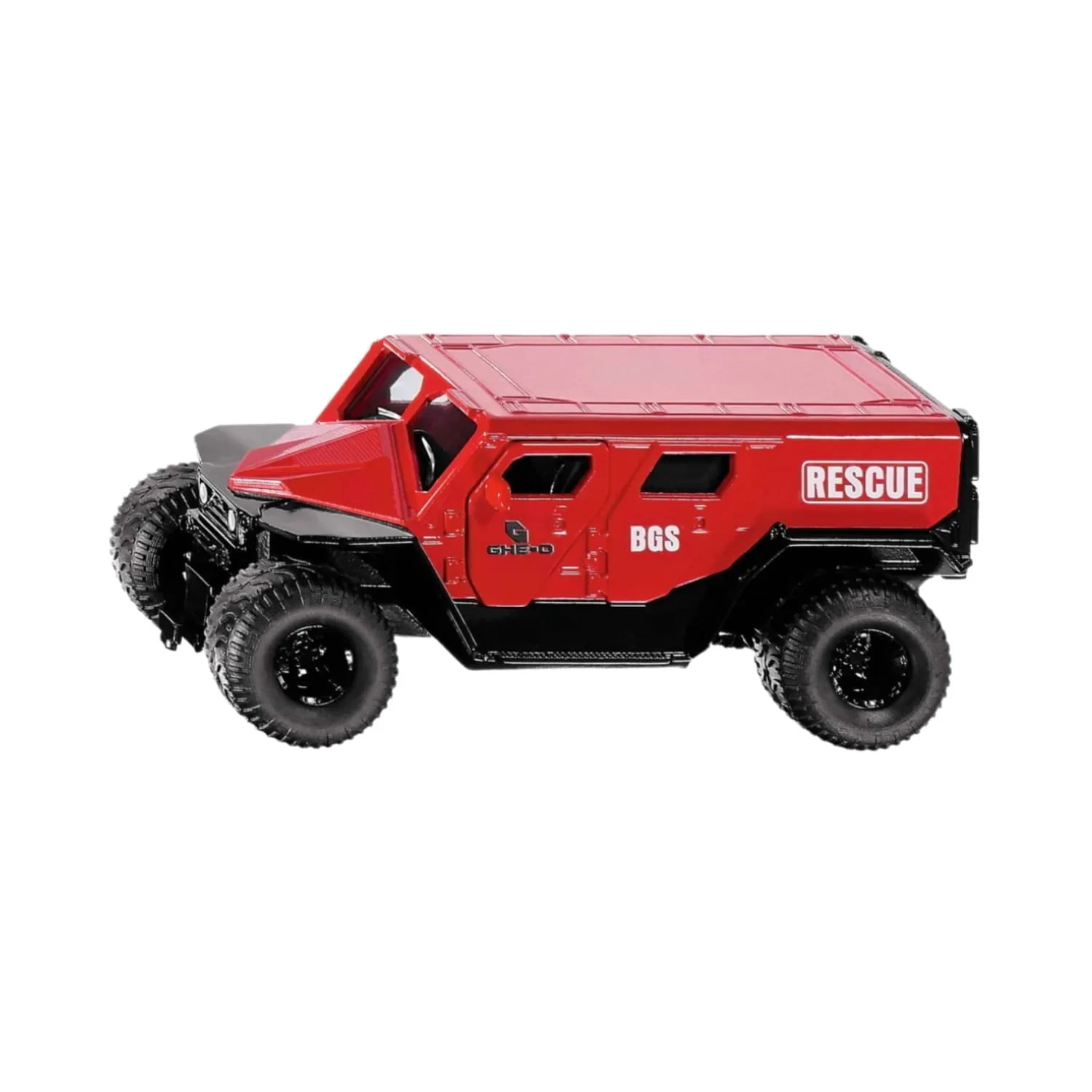 Jucărie Metalică GHE-O Rescue BGS Siku 2307 Vehicul de Salvare Românesc 1:50