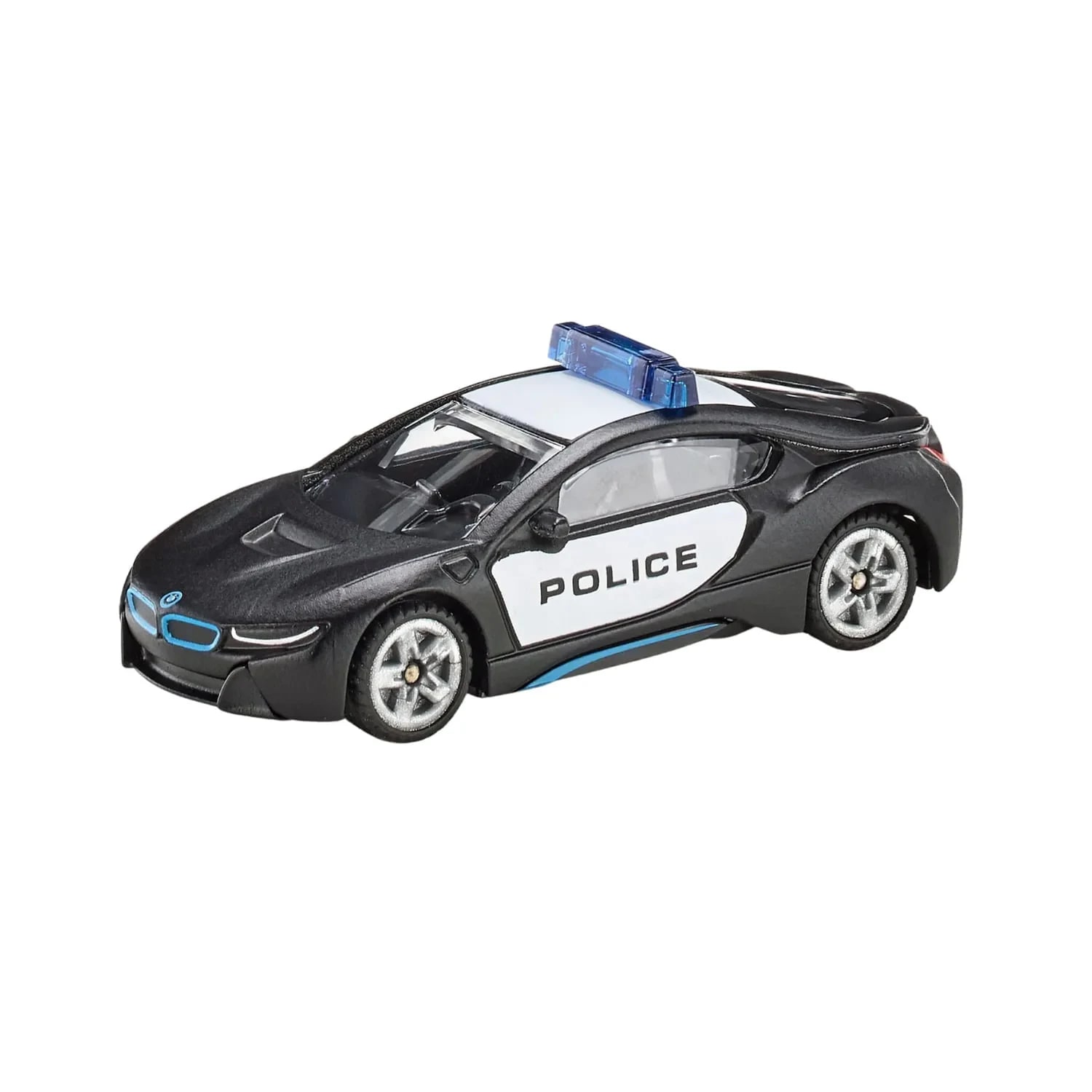 Jucărie Metalică BMW I8 Poliție Siku 1533 Machetă Detaliată