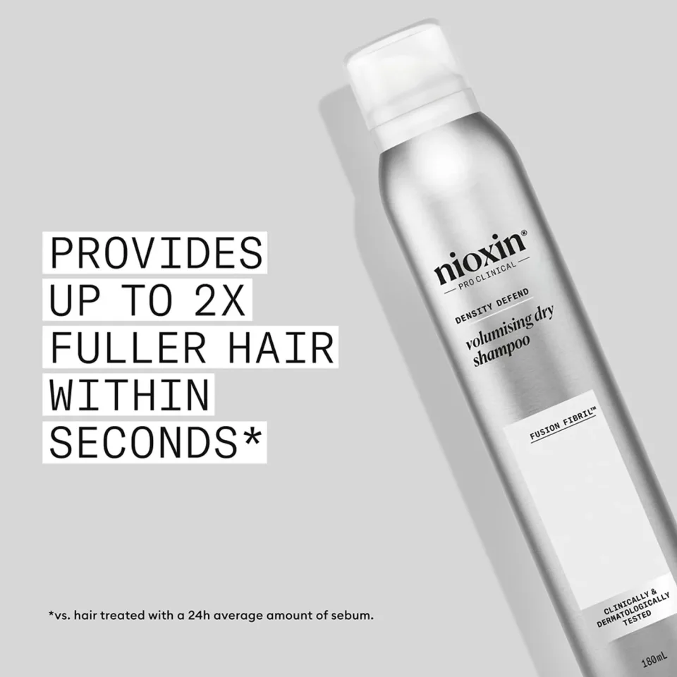 Șampon uscat volumizant pentru păr fin, Nioxin, Volumising Dry Shampoo, 180 ml — imagine 7