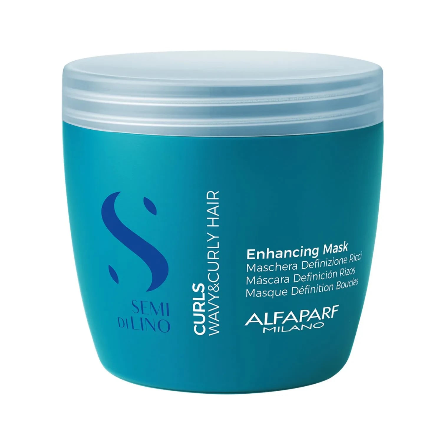 Masca pentru par cret sau ondulat, Alfaparf, Enchancing Mask Curls Wavy&Curly Hair, 500ml