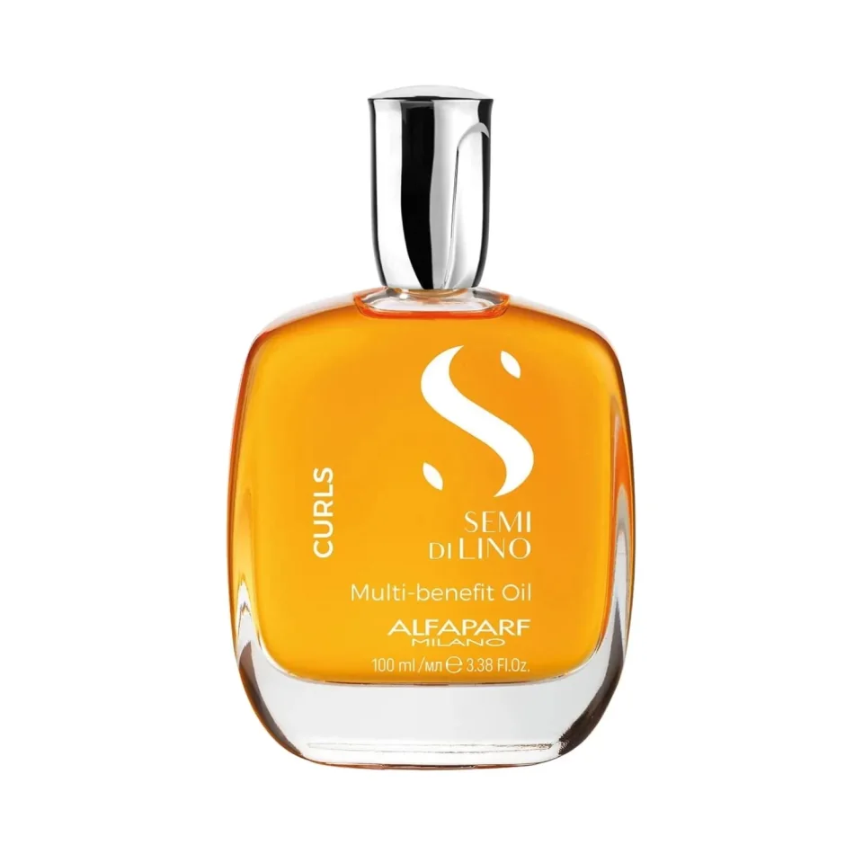 Ulei pentru par cret sau ondulat, Alfaparf, Curls Multi-Benefit Oil, 100ml