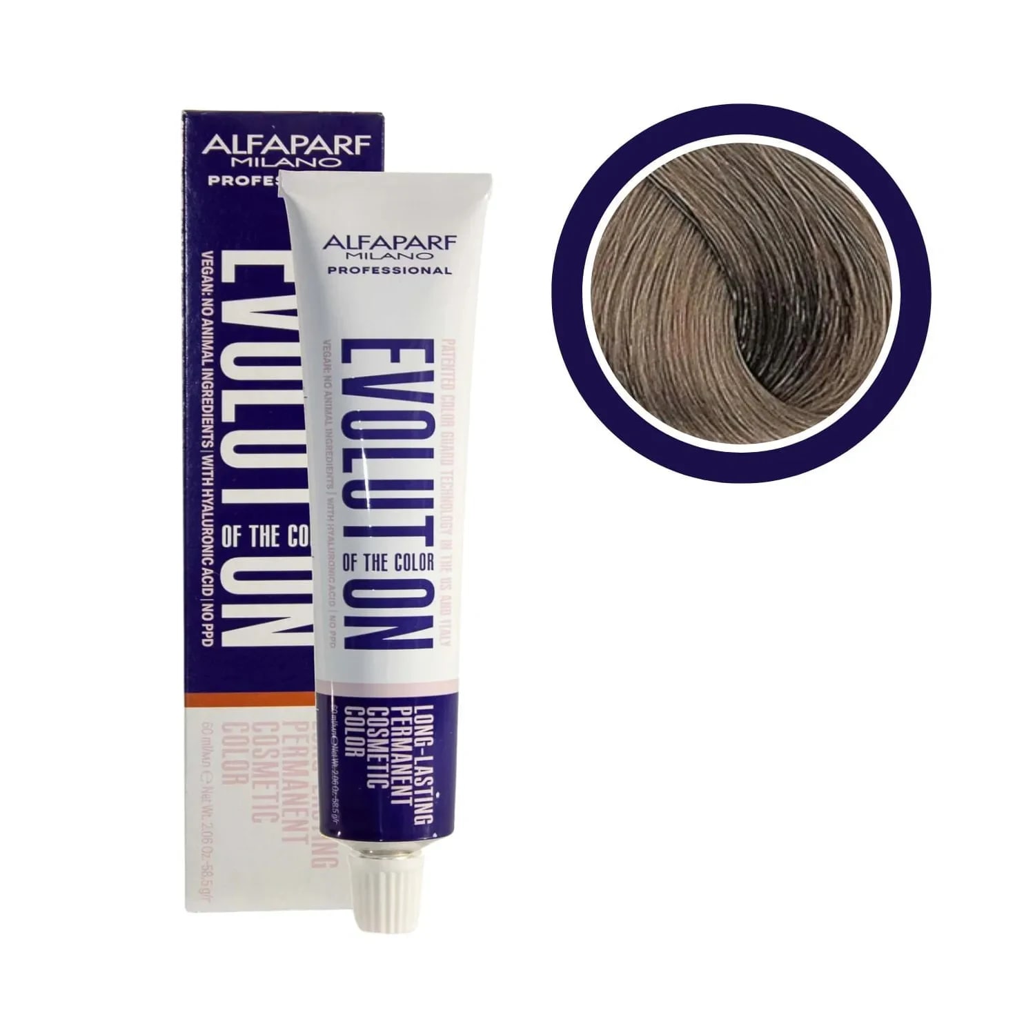 Vopsea permanenta, Alfaparf, Evolution of the Color 8.1, 60ml