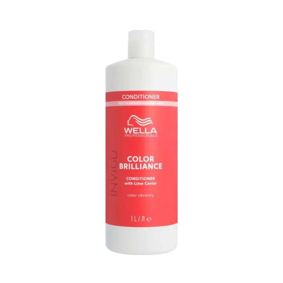 Balsam pentru par vopsit, fin sau normal, Wella Professionals Color Brilliance, 1000ml