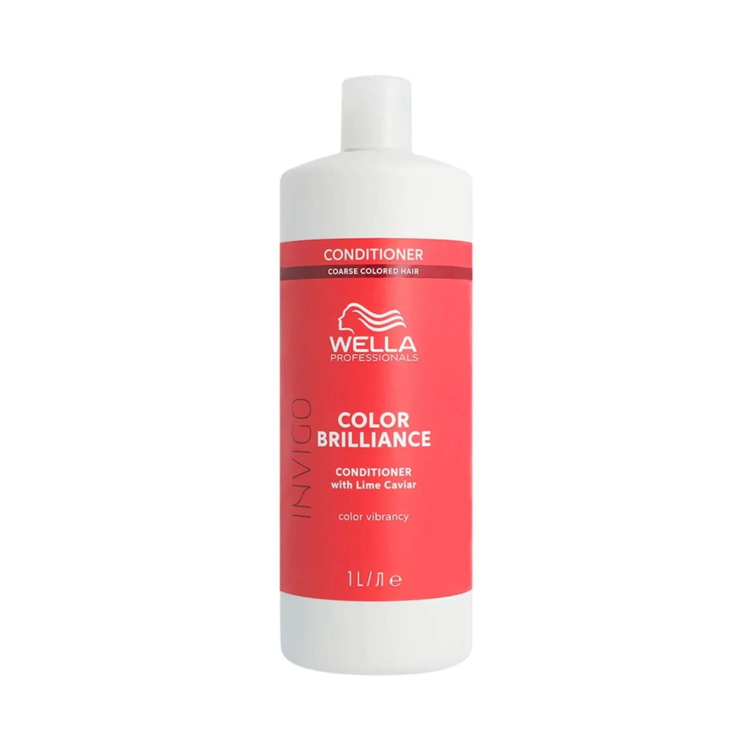 Balsam pentru par vopsit, Wella Professionals, Invigo Color Brilliance Conditioner Coarse, 1000ml