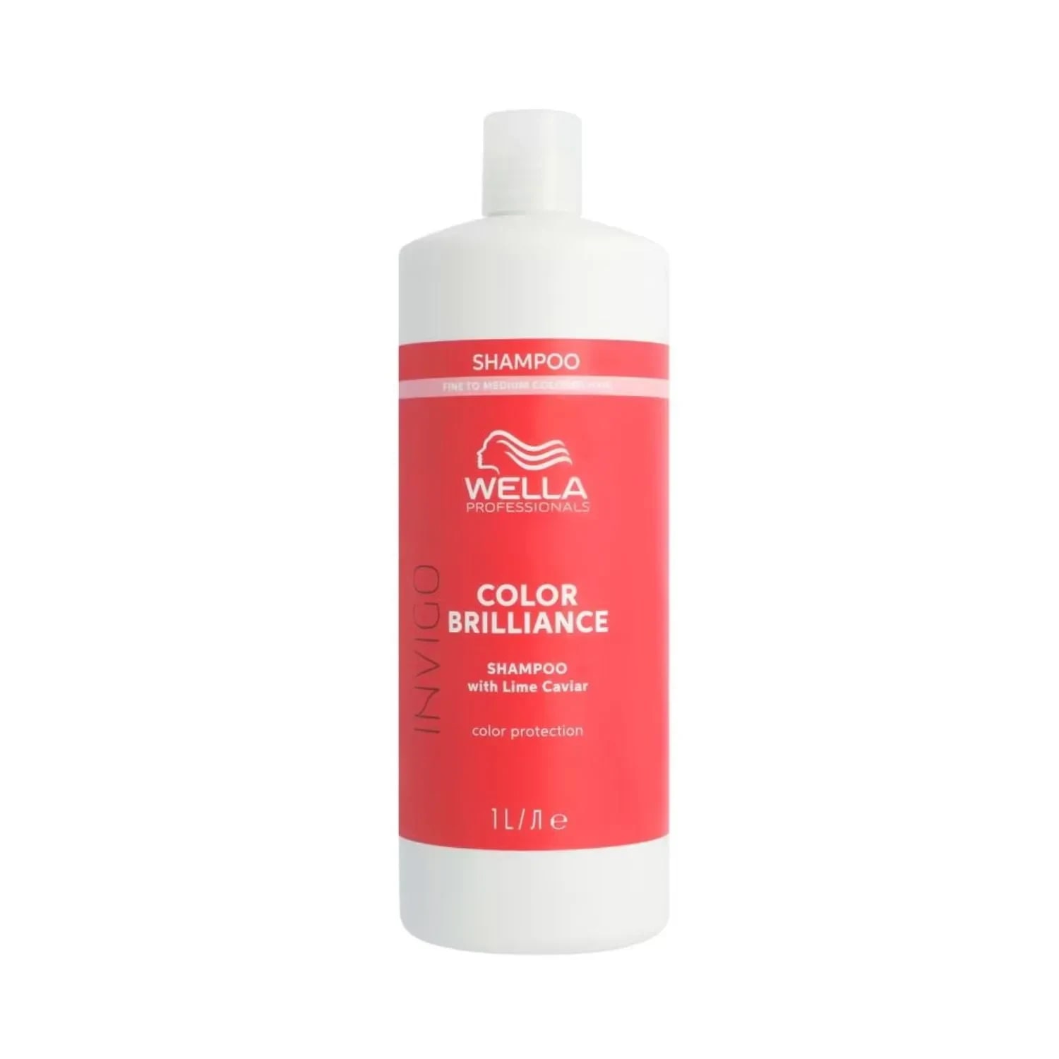 Sampon pentru par vopsit, Wella Professionals, Color Brilliance Fine-Normal, 1000ml