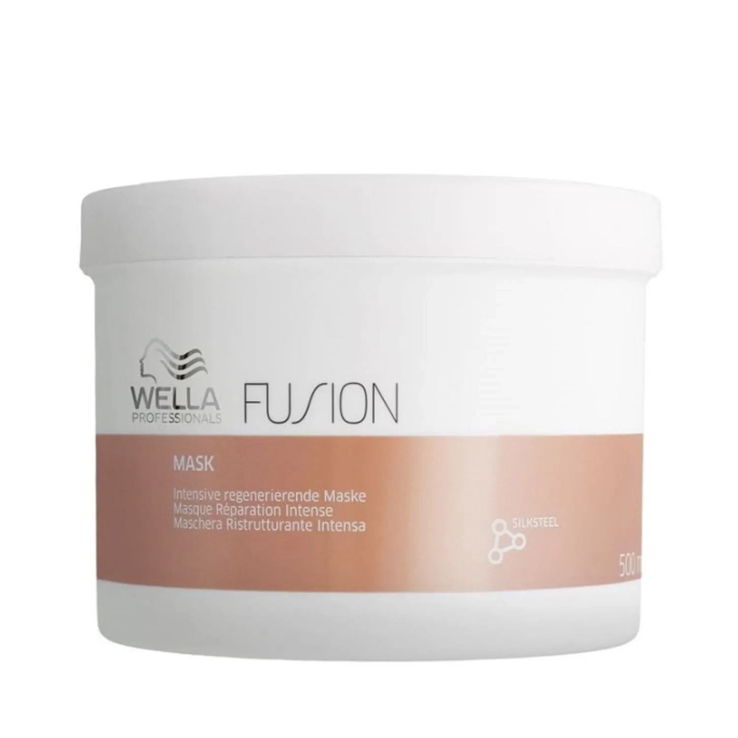 Masca de reparare pentru par deteriorat, Wella Professionals, Fusion Mask, 500ml