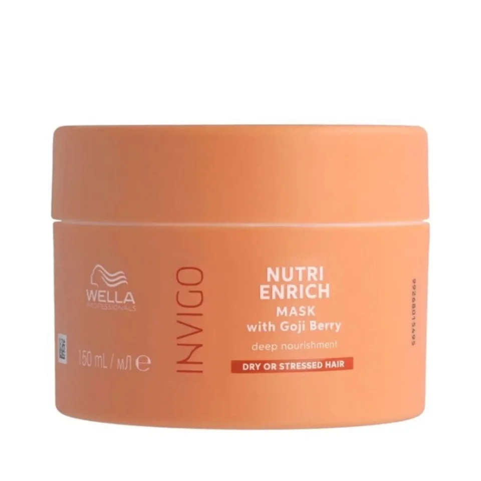 Tratament masca pentru par uscat, Wella Professionals, Invigo Nutri Enrich Mask, 150ml