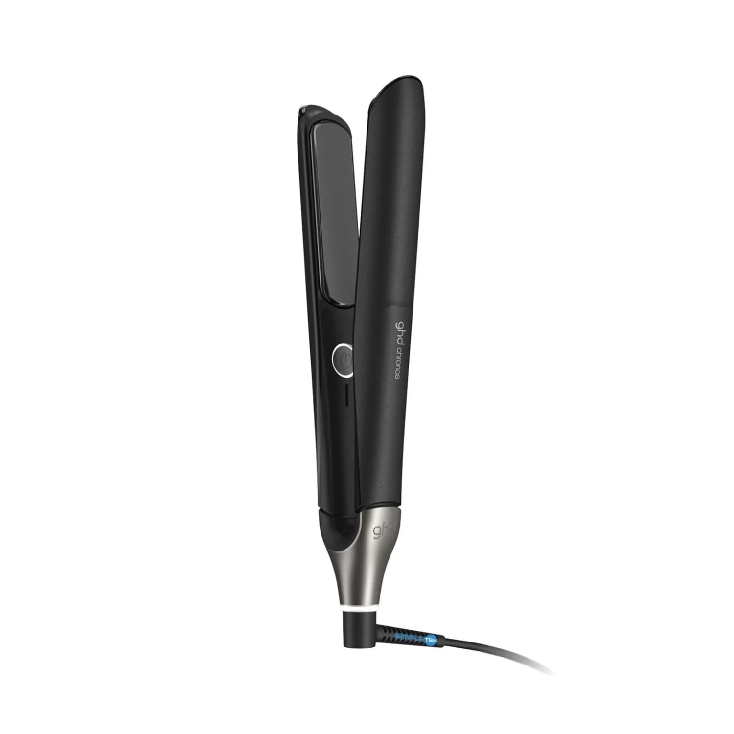Placă de păr profesională, GHD Chronos Straightener Black cu plăci de 26 mm