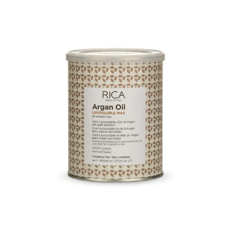 Ceara liposolubila cu ulei de argan, Rica, Argan Oil Liposoluble Wax, 800ml