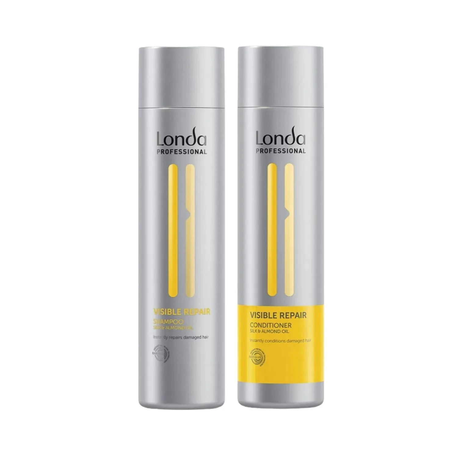Pachet pentru păr deteriorat Londa Professional Visible Repair, Șampon 250 ml și Balsam 250 ml