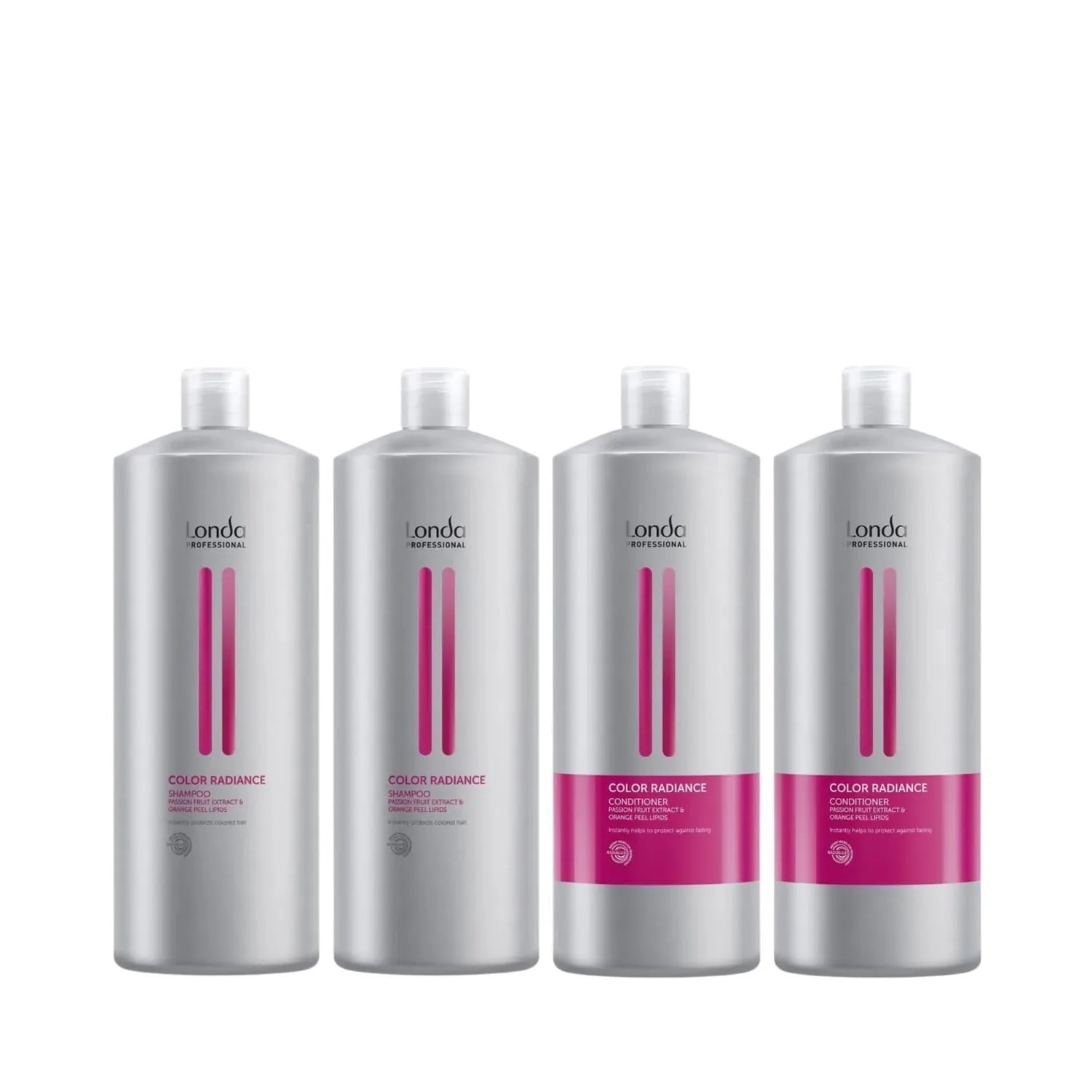 Pachet pentru păr vopsit Londa Professional Color Radiance, 2 buc. Șampon 1000 ml și 2 buc. Conditioner 1000 ml