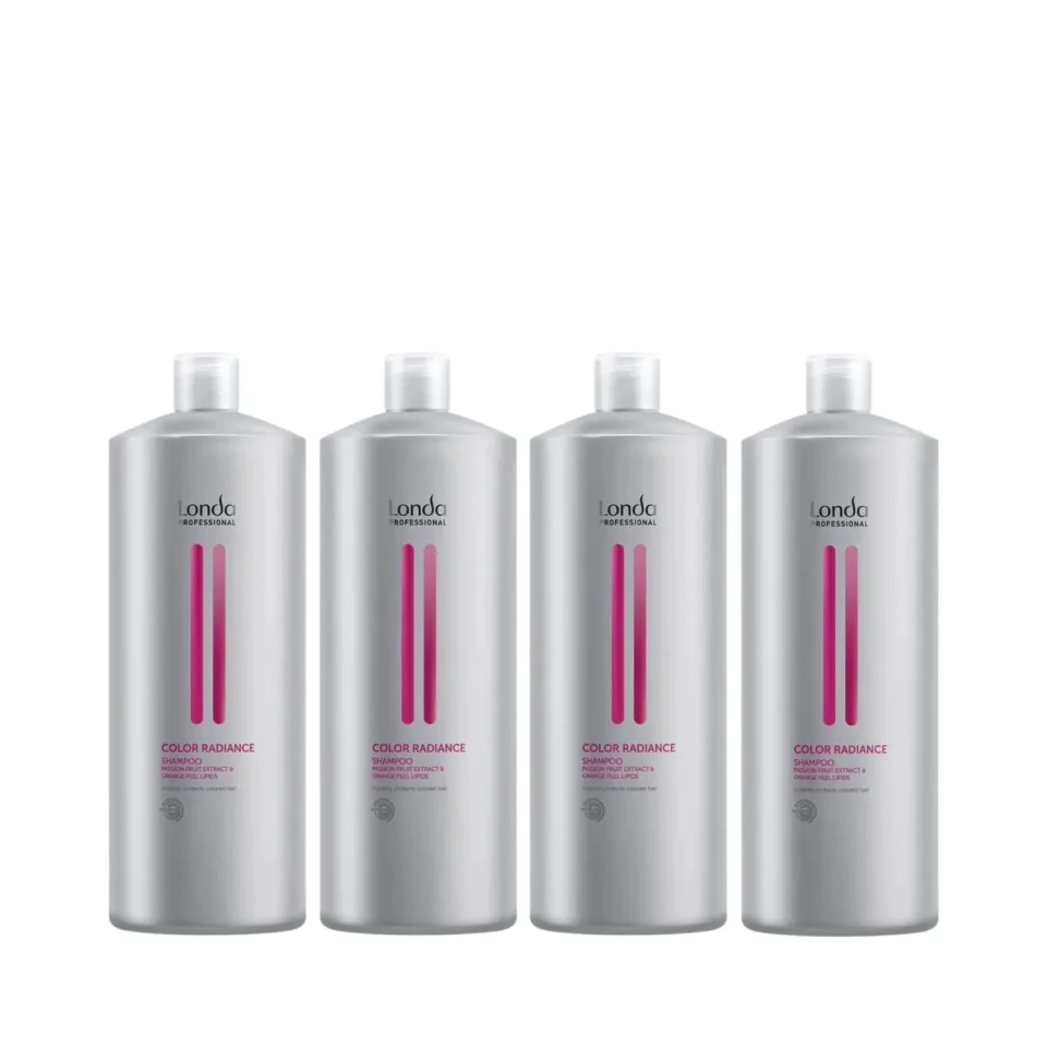 Pachet pentru părul vopsit Londa Professional Color Radiance Shampoo, 1000 ml x 4 buc.