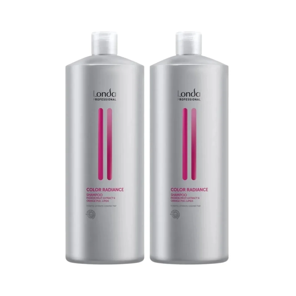 Pachet pentru părul vopsit Londa Professional Color Radiance Shampoo, 1000 ml x 2 buc.
