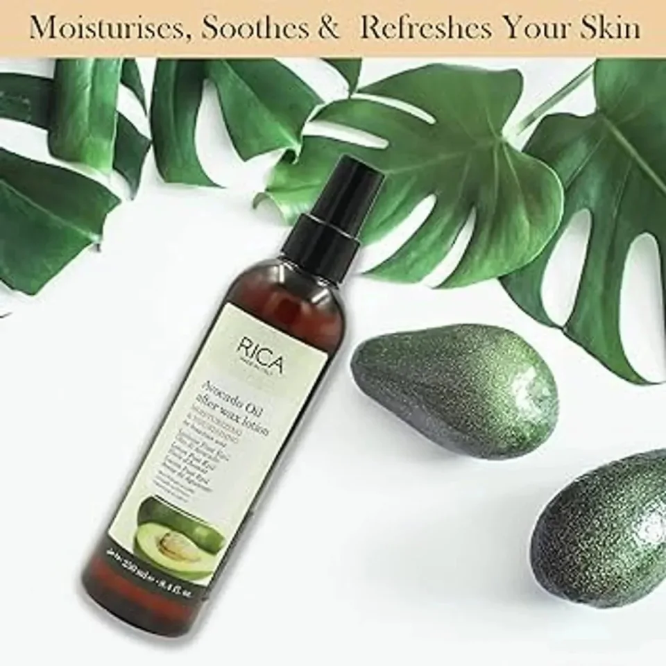 Ser post-epilare pentru încetinirea creșterii părului, cu lapte de avocado, Rica, Avocado Milk Serum, 100 ml — imagine 2