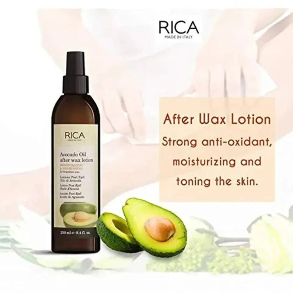 Ser post-epilare pentru încetinirea creșterii părului, cu lapte de avocado, Rica, Avocado Milk Serum, 100 ml — imagine 3
