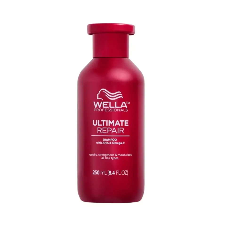 Sampon reparator pentru par deteriorat, Wella Professionals, Ultimate Repair Shampoo Pasul 1, 250 ml