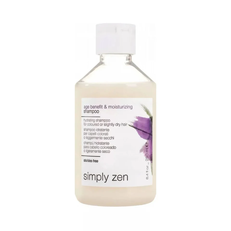 Sampon hidratant pentru par vopsit, Simply Zen Age Benefit Moisture Shampoo 250ml
