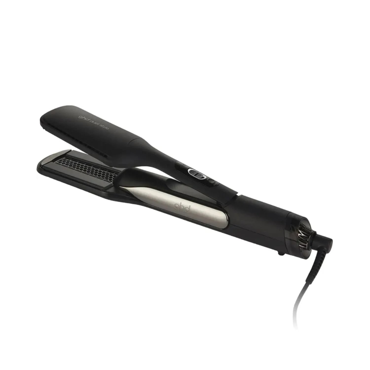 Placă de păr cu aer cald 2 în 1, GHD Duet Style Black