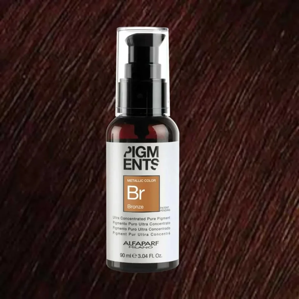 Pigment pur ultra-concentrat bronz pentru păr, Alfaparf Milano, Ultra-concentrated Pure Pigment Bronze, 90 ml — imagine 3
