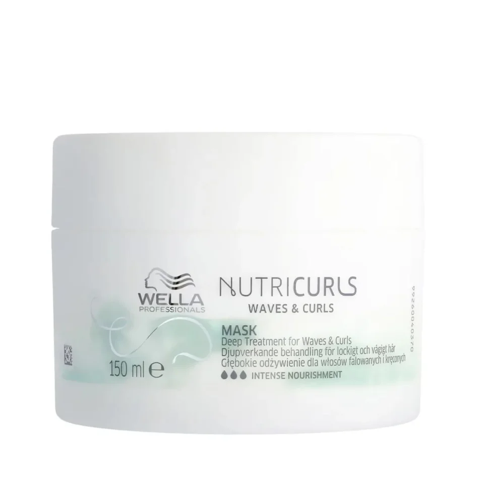 Tratament nutritiv pentru par ondulat, Wella Professionals Nutricurls Waves Mask 150ml