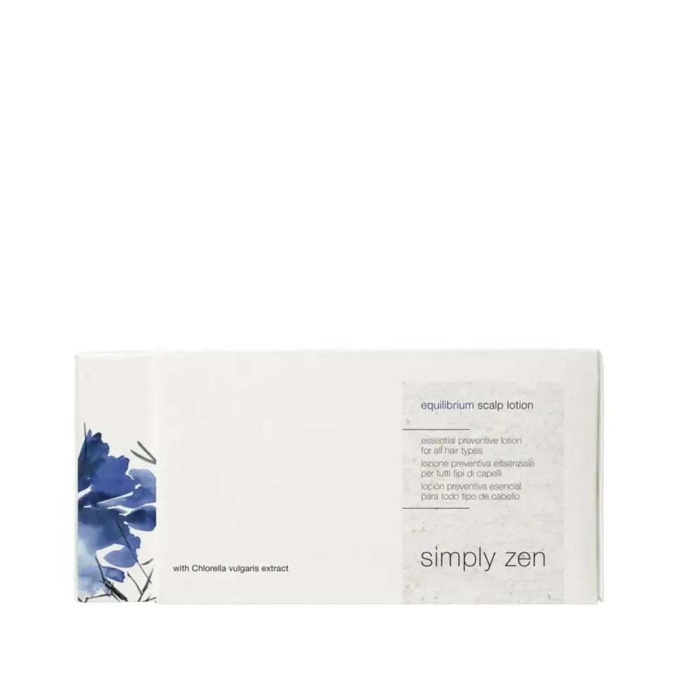 Fiole tratament pentru parul gras, Simply Zen Equilibrium Scalp Lotion 8x6ml