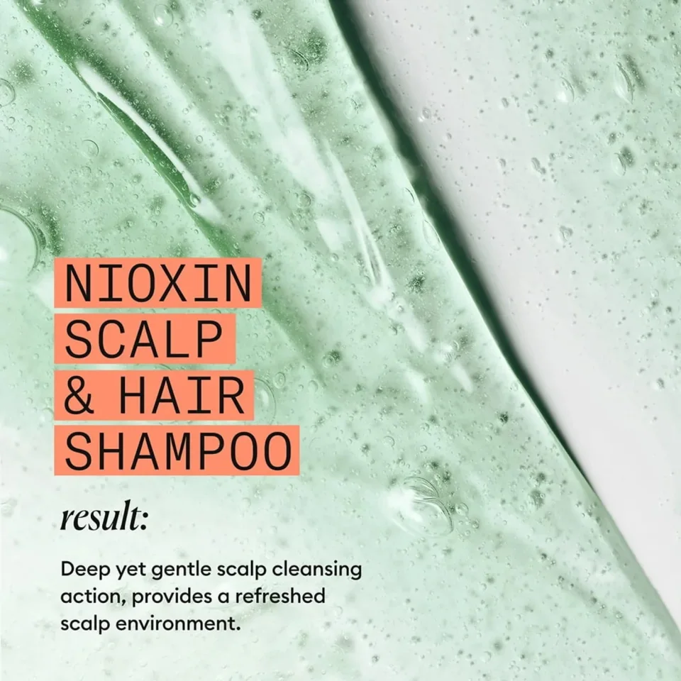Șampon pentru păr vopsit cu subțiere avansată, Nioxin, System 4 Shampoo 1000 ml — imagine 6