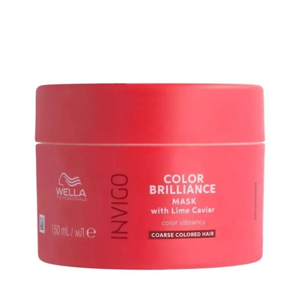 Masca pentru par vopsit, Wella Professionals, Color Brilliance Mask Coarse, 150ml