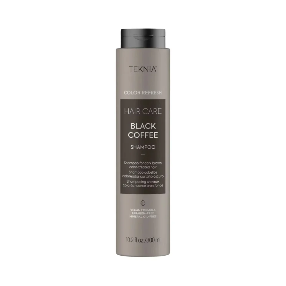 Șampon colorant pentru păr brunet, Lakme, Teknia Refresh Black Coffee Shampoo, 300ml