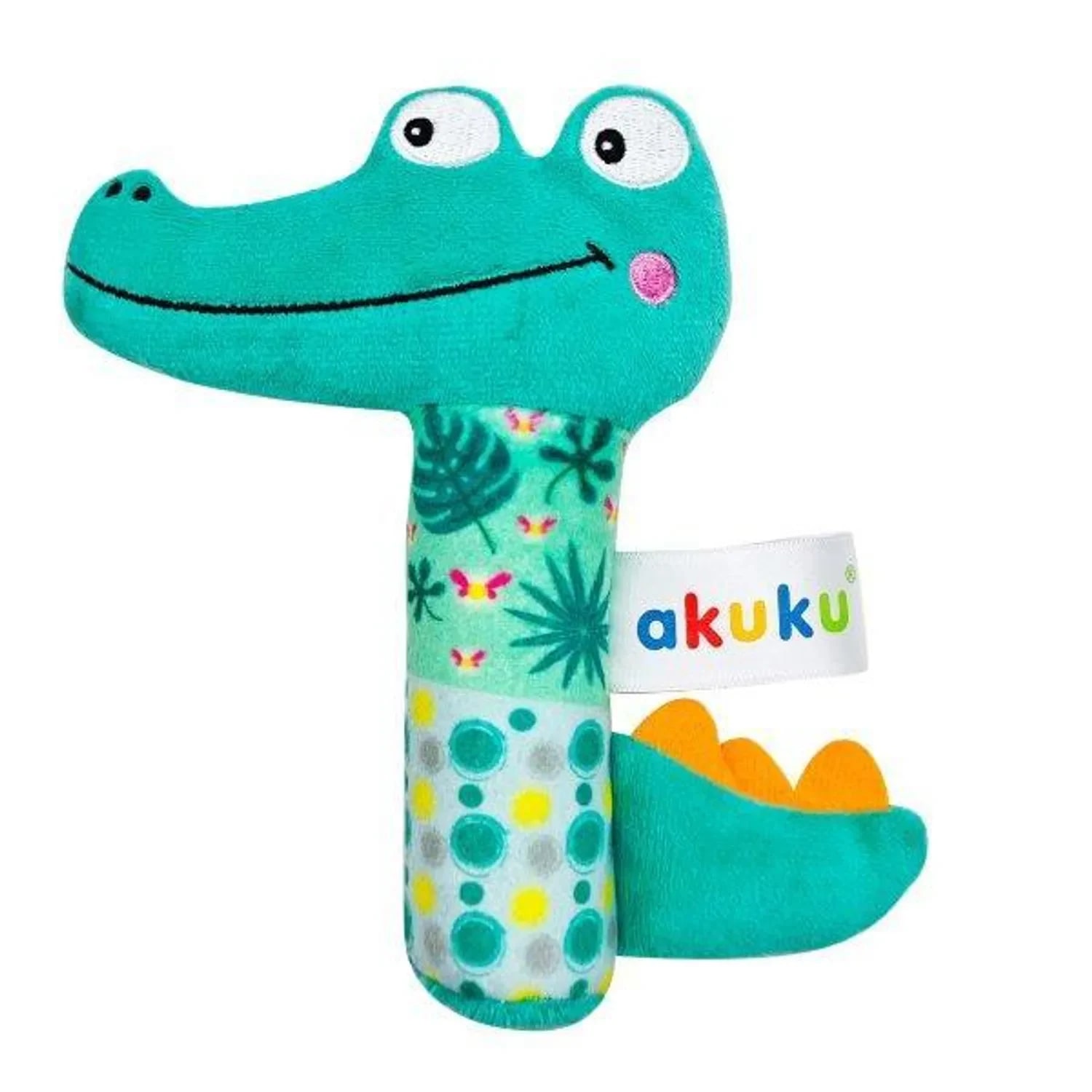 Jucarie din plus pentru copii, Akuku, Crocodil