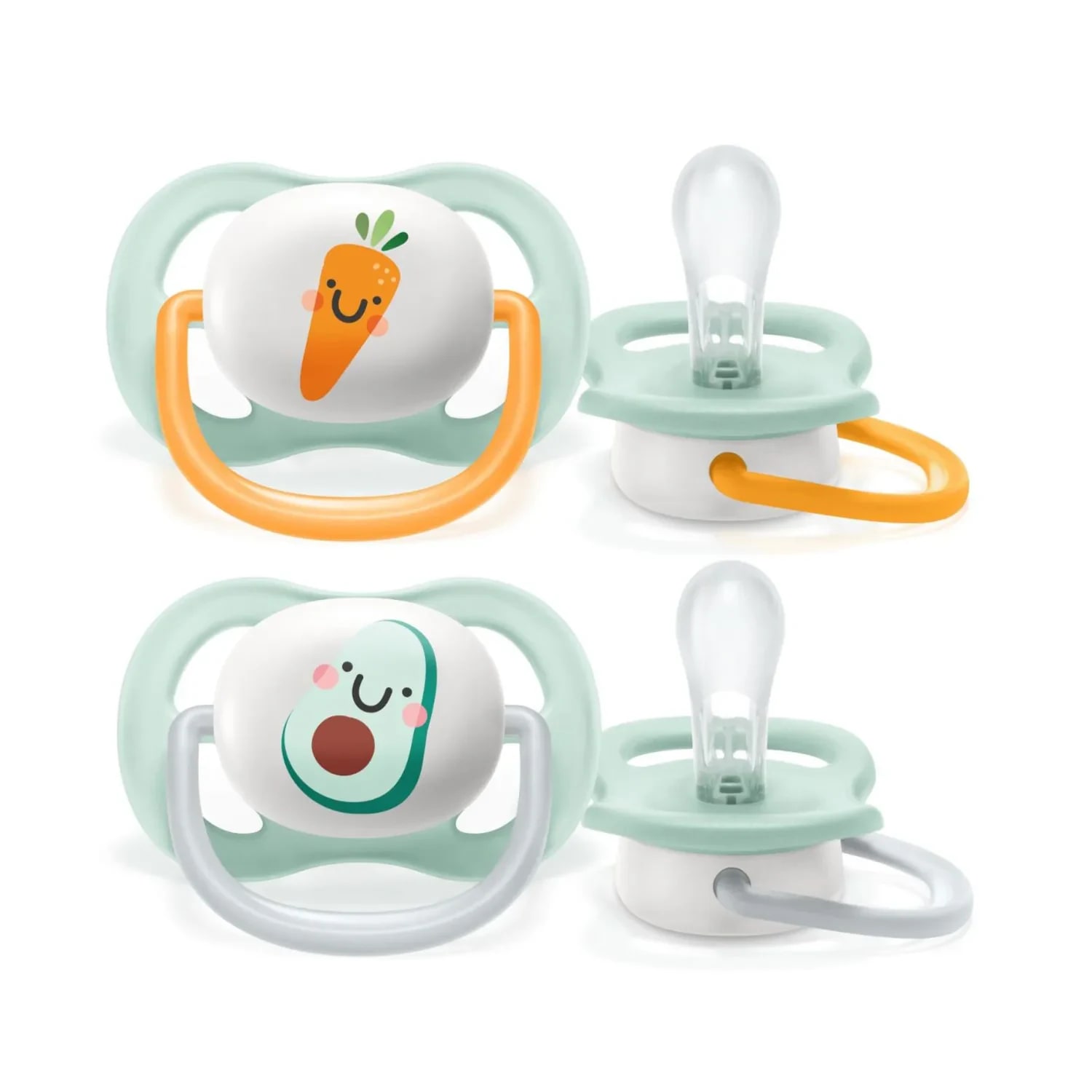 Set de 2 suzete Ultra Air Mix 0-6luni, Philips Avent