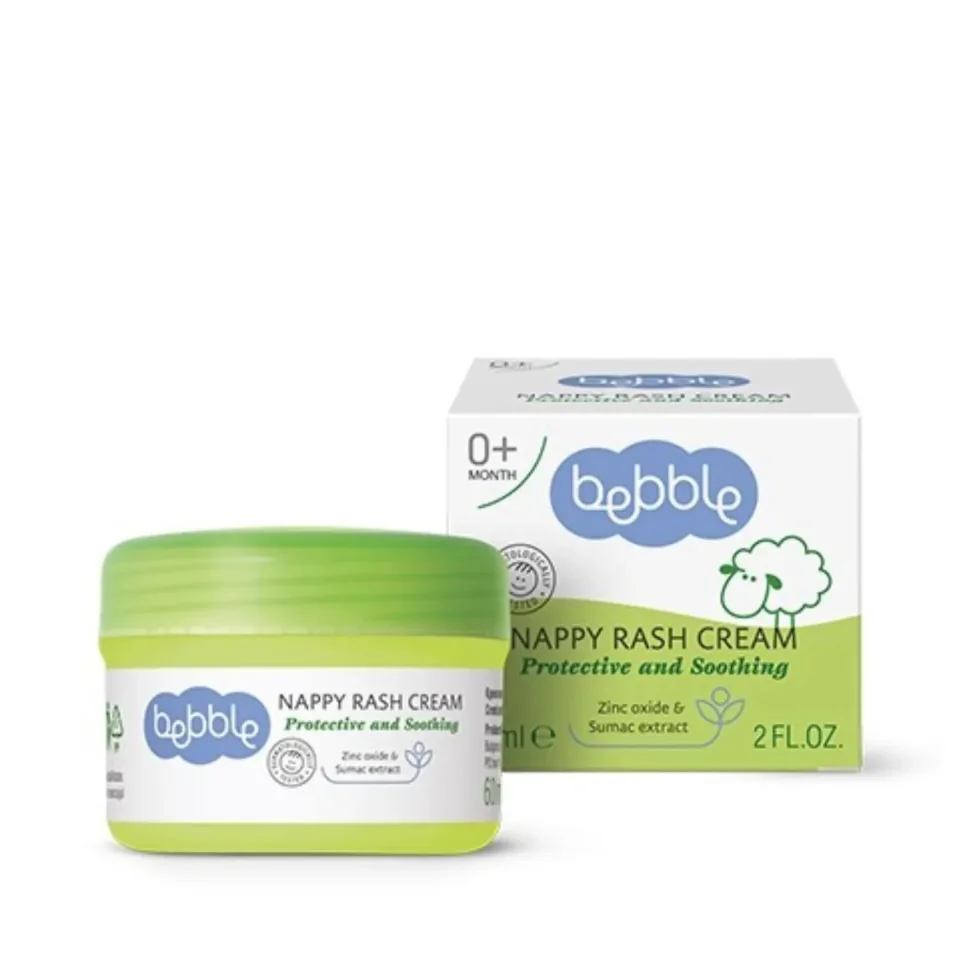Crema pentru iritatii, Bebble, Nappy Rash Cream 60ml