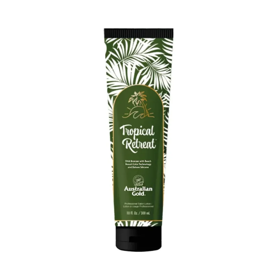 Lotiune pentru bronzare, Australian Gold, Tropical Retreat DHA Bronzer, 300ml