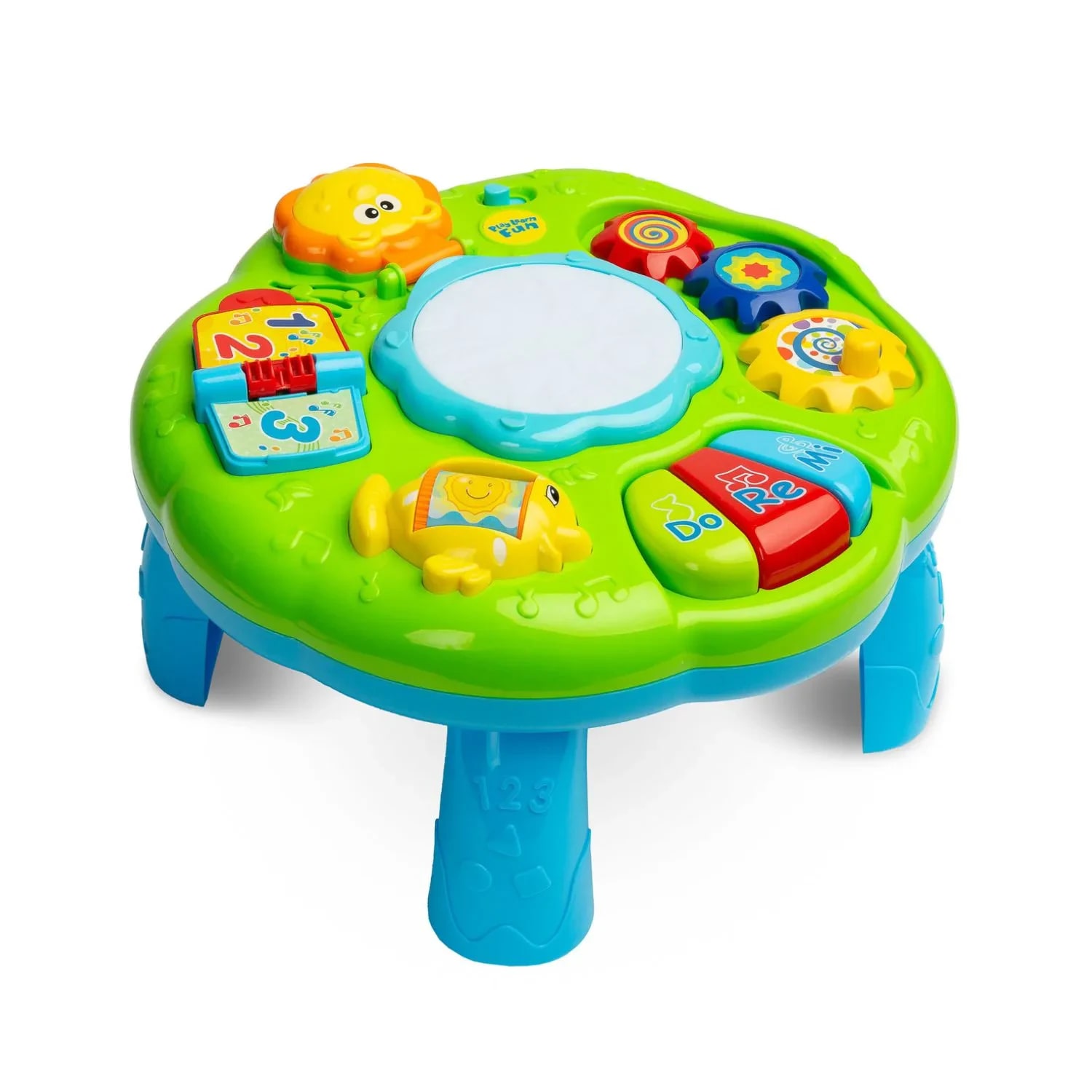 Jucarie educationala masa muzicala, Caretero, Musical Zoo Table
