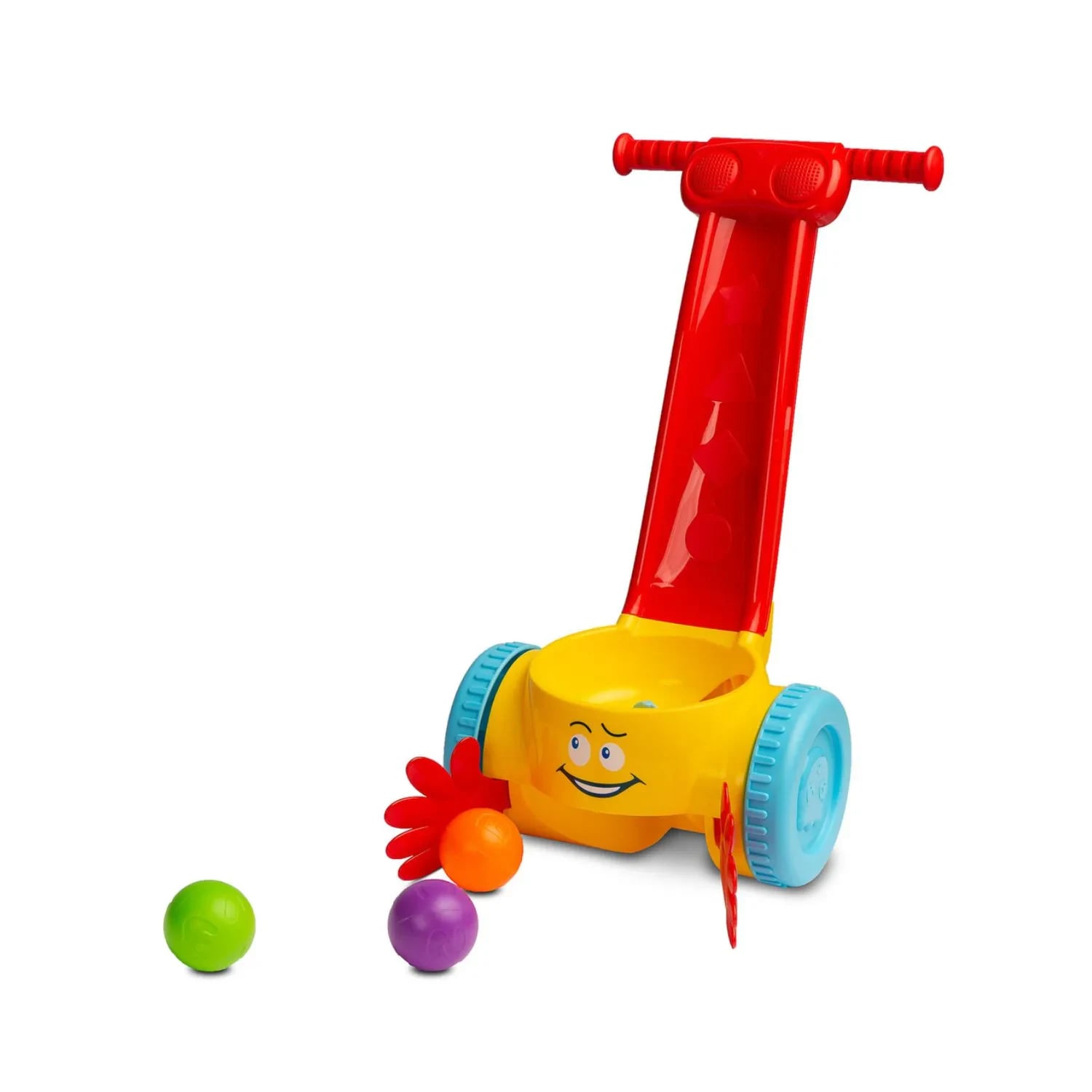 Jucarie educationala colector de mingi, Caretero, Pusher Ball Collector