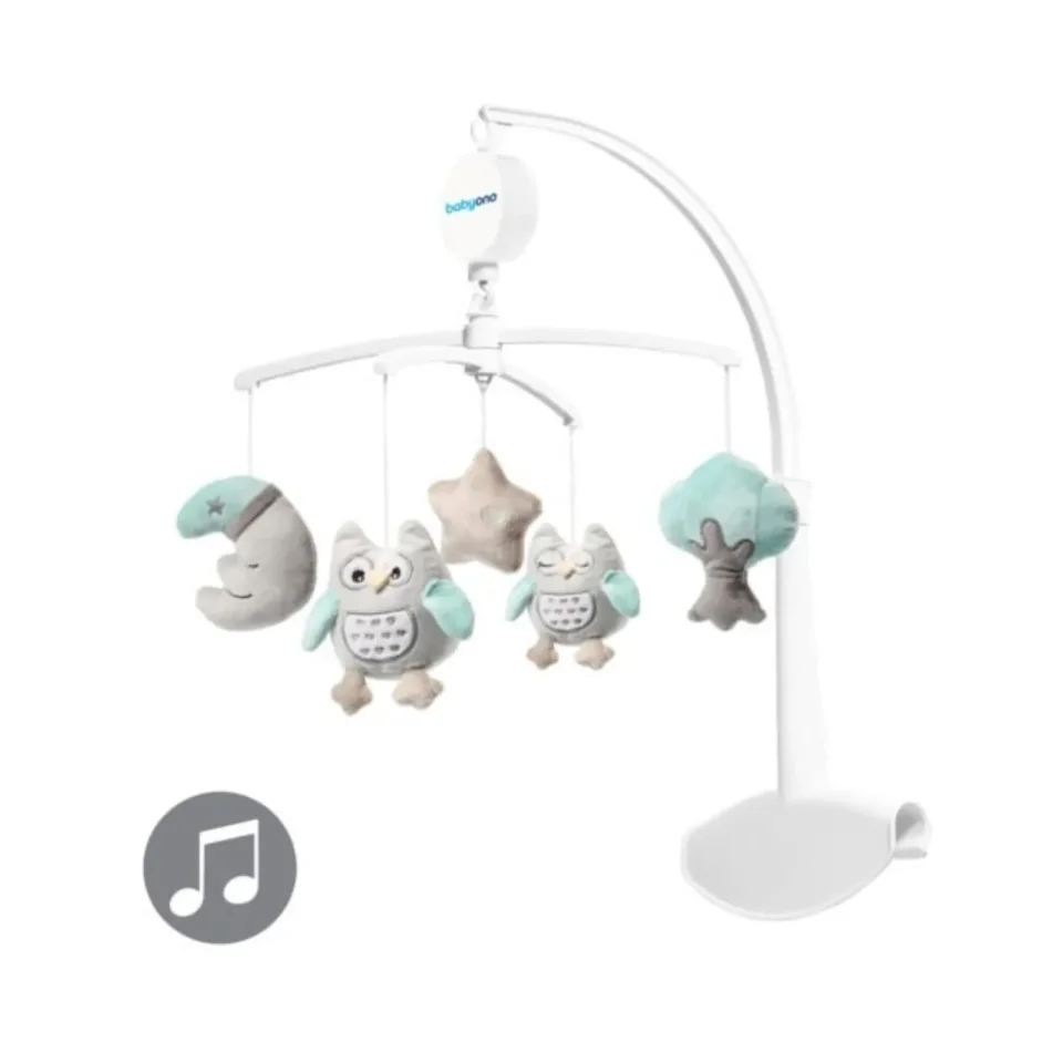 Carusel muzical pentru patut copil, Babyono