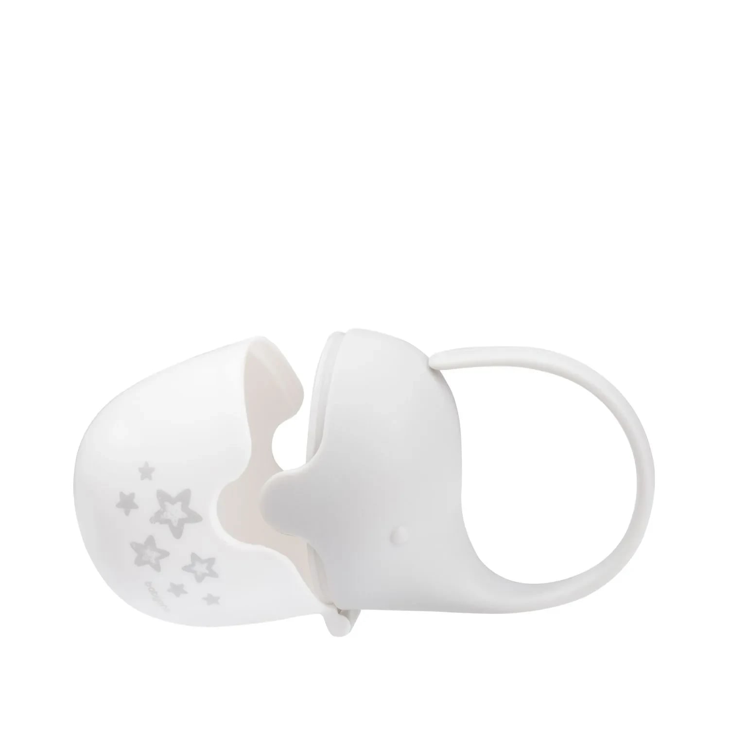 Cutie elefant gri pentru protectie suzeta, Babyono