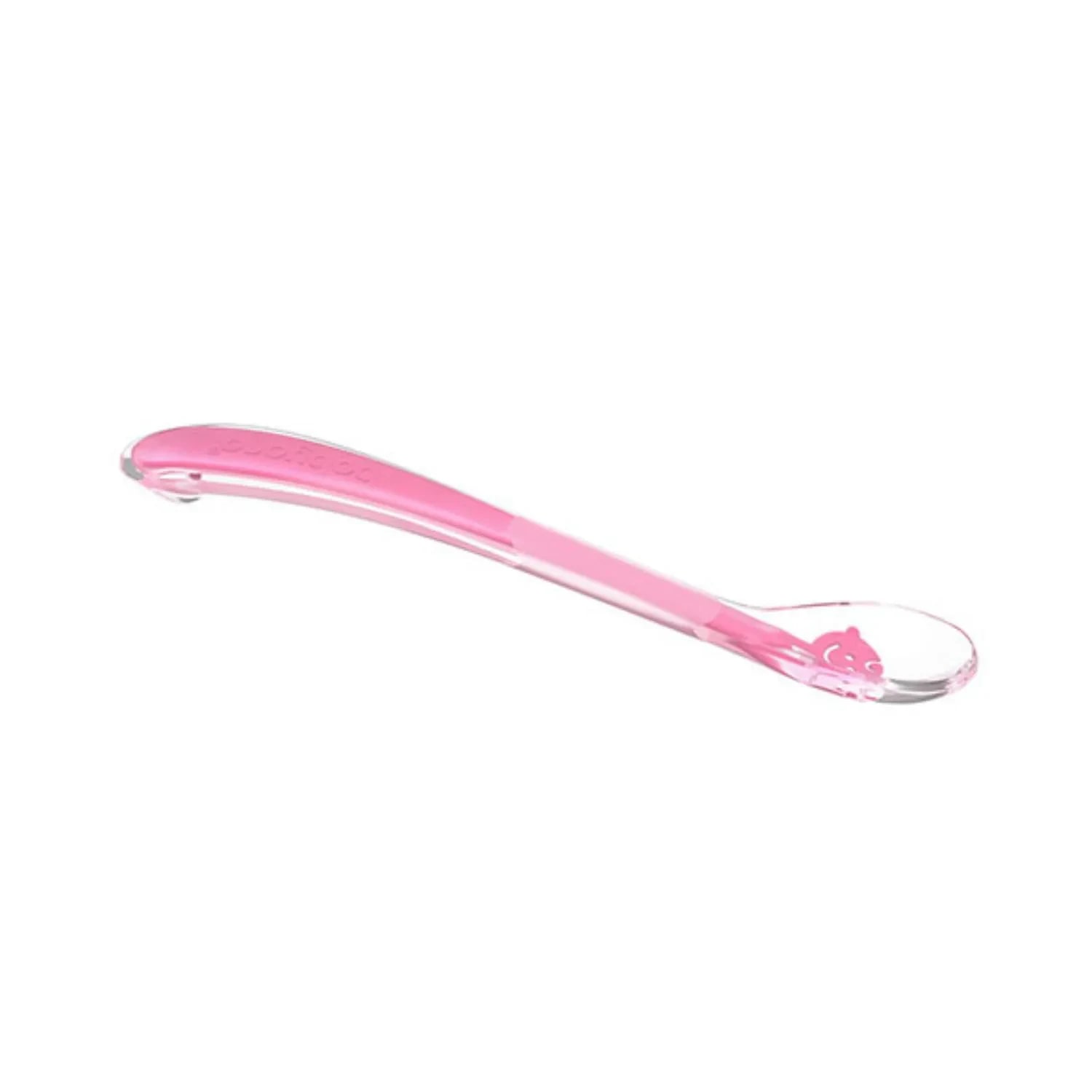 Lingura din silicon roz, Babyono