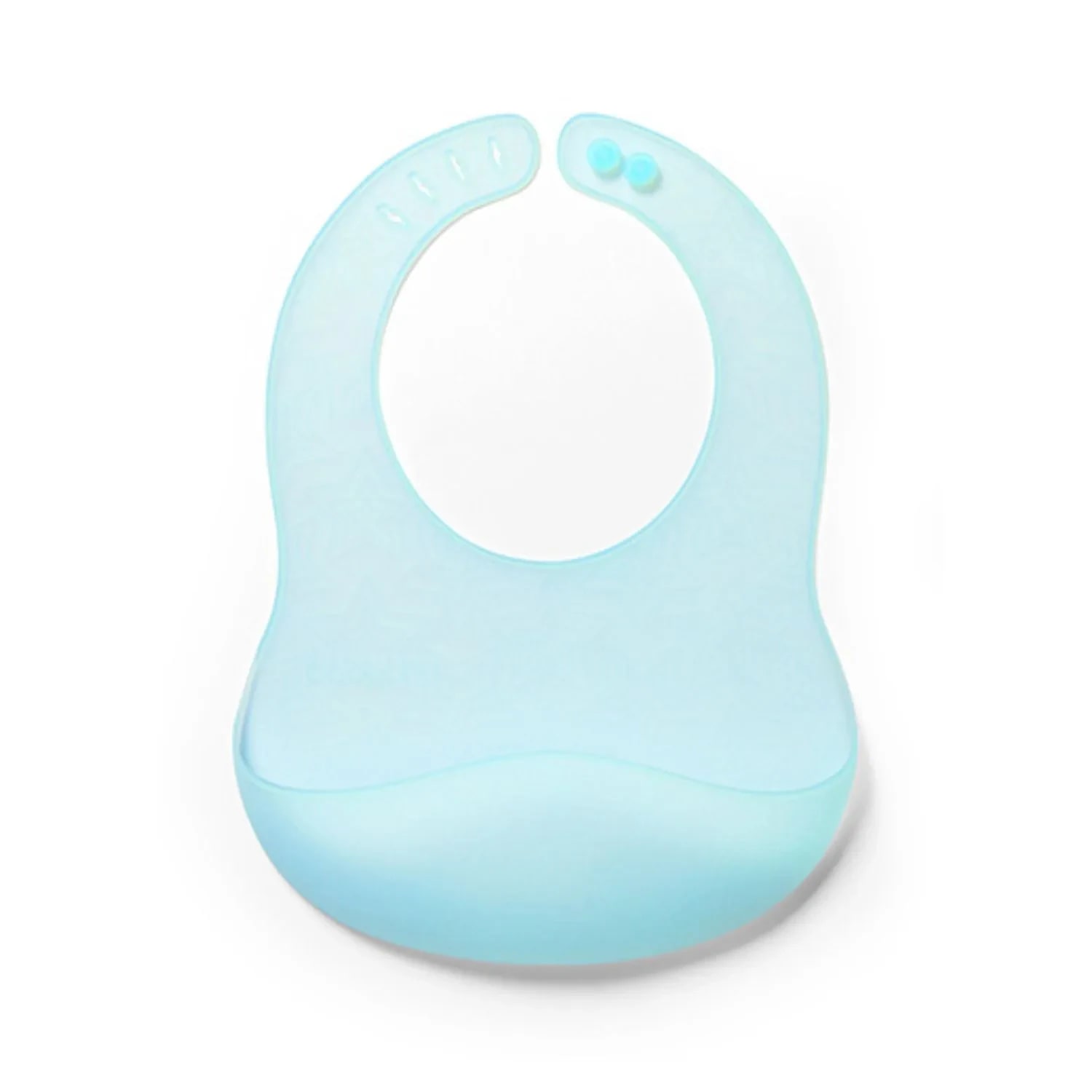 Baveta din silicon bleu, Babyono