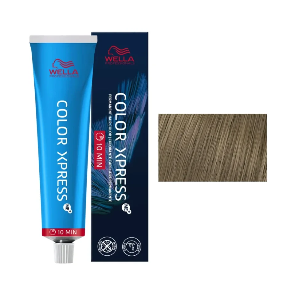 Vopsea permanenta pentru retusarea rapida a radacinilor, Wella Professionals, Color Xpress, Dark Blonde 6/, 60ml
