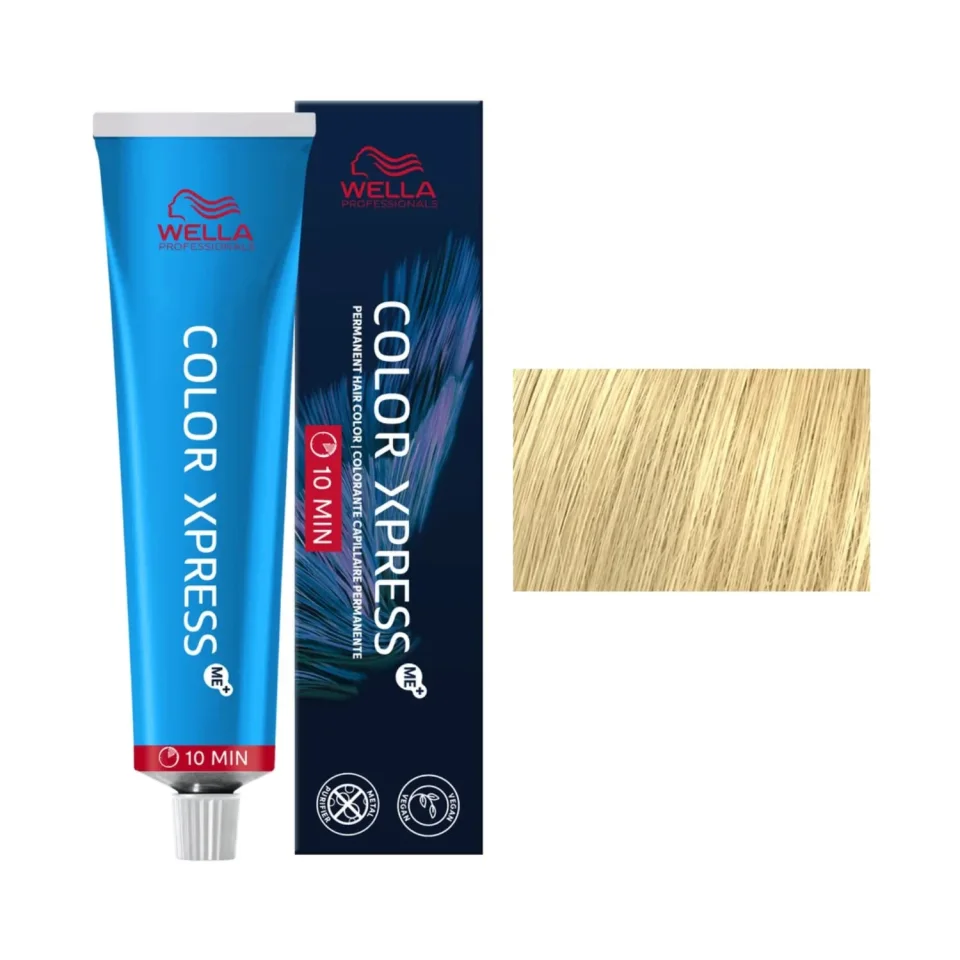 Vopsea permanenta pentru retusarea rapida a radacinilor, Wella Professionals, Color Xpress, Very Light Blonde 9/, 60ml