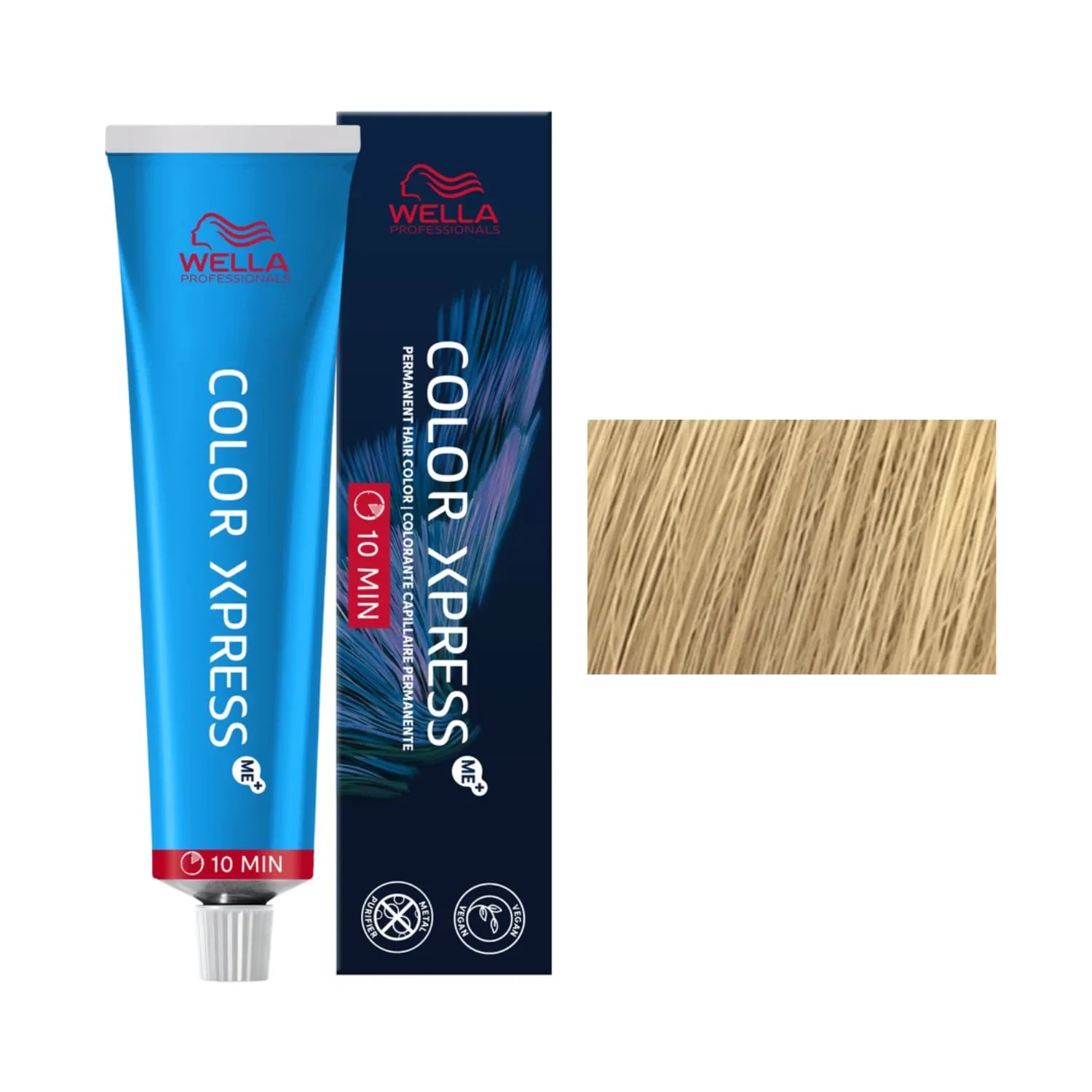 Vopsea permanenta pentru retusarea rapida a radacinilor, Wella Professionals, Color Xpress, Light Blonde 8/, 60ml
