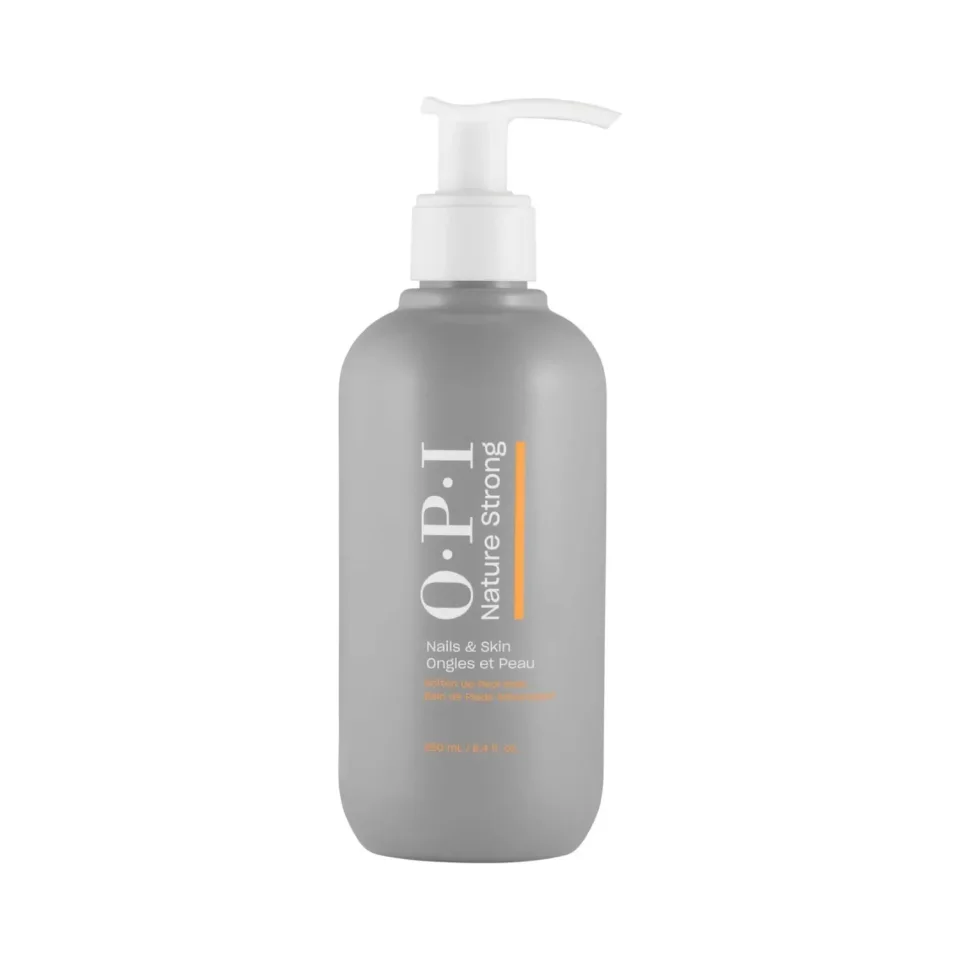 Solutie de inmuiere a pielii uscate pentru pedichiura, OPI Nature Strong Soften Up Pedi Soak, 250ml