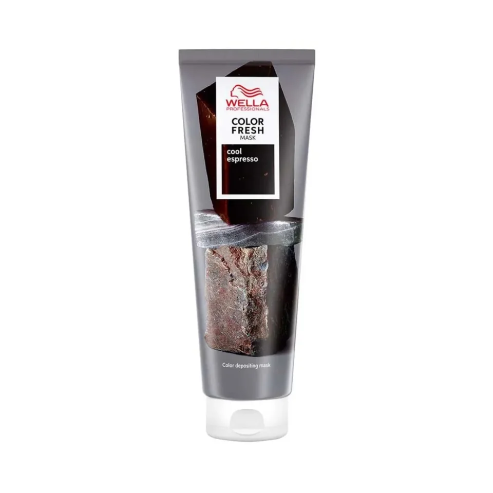 Mască Pigmentată pentru Păr Vopsit - Wella Professionals Color Fresh Mask Espresso 150ml